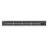 ZYXEL GS1900-48HPV2 SWITCH GESTITO L2 GIGABIT ETHERNET 10/100/1000 SUPPORTO POWER OVER ETHERNET NERO