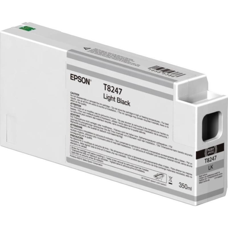 EPSON T824700 TANICA 350ML ULTRACHROME HDX/HD LIGHT BLACK