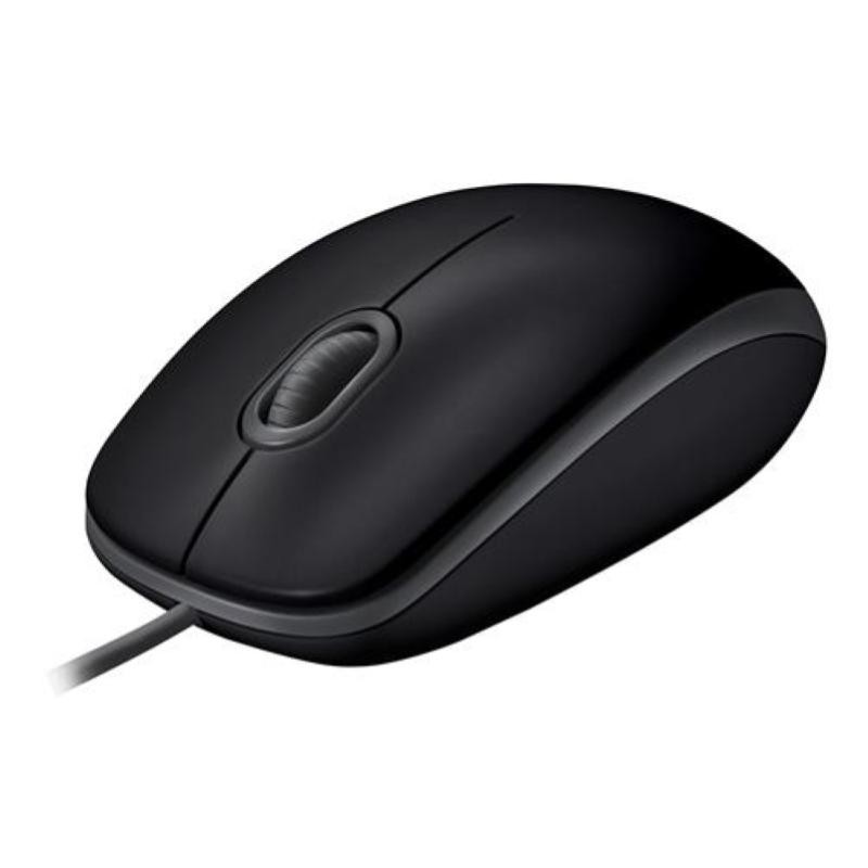 LOGITECH B110 SILENT MOUSE USB - BLACK