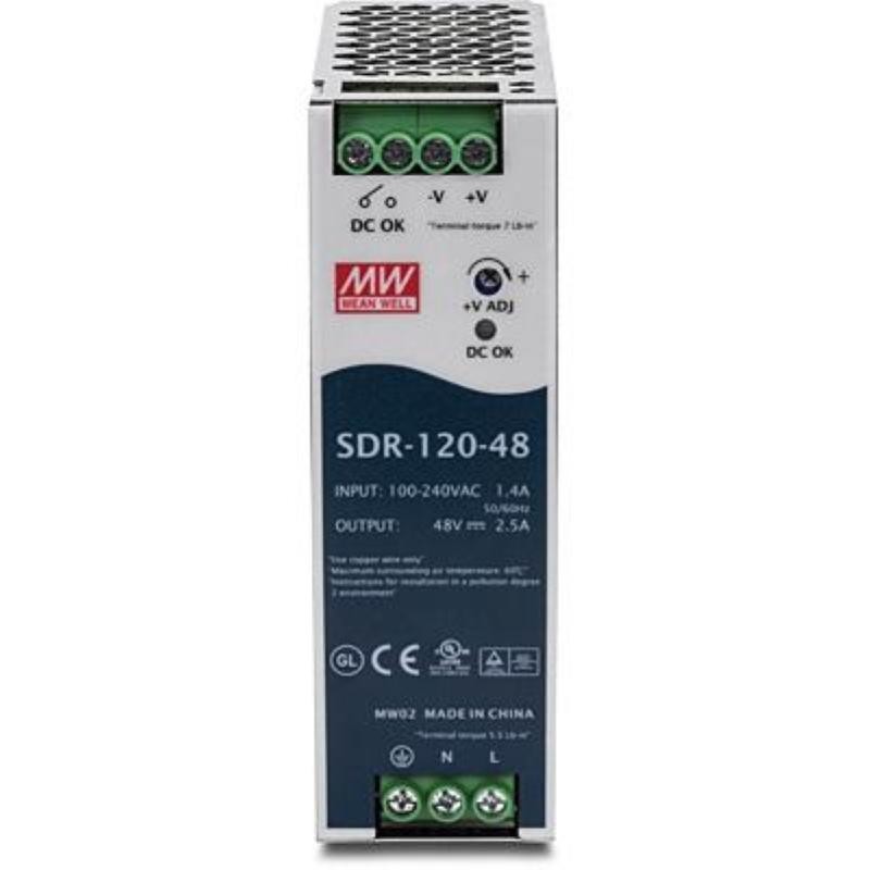 DIN RAIL 48V 120W POWER SUPPLY FOR TI-PG541