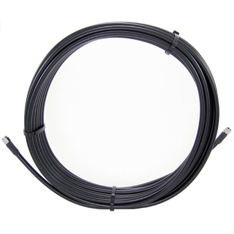 25-FT (7.5M) LOW LOSS LMR-240 CABLE WITH TNC CONNECTOR