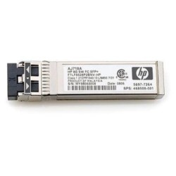 HP 8GB SHORT WAVE FIBRE CHANNEL SFP+ 1 PACK