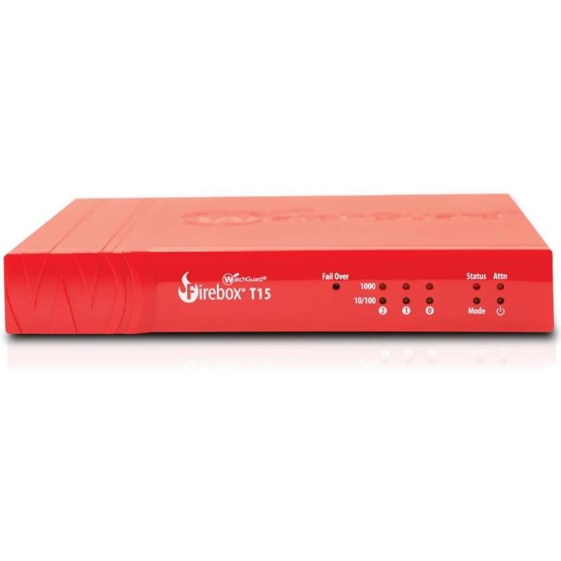 WATCHGUARD FIREBOX T15 CON 1 ANNO TOTAL SECURITY SUITE (WW)