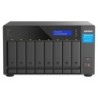 QNAP TVS-H874 NAS CHASSIS TOWER INTEL I5-12400 2.5GHZ RAM 32GB-8 BAY HDD/SSD 2.5/3.5-LAN 10/100/1000/2500 MBPS-COLORE NERO