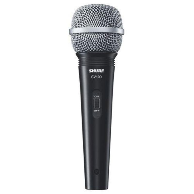 SHURE SV100A MICROFONO A FILO NERO E SILVER