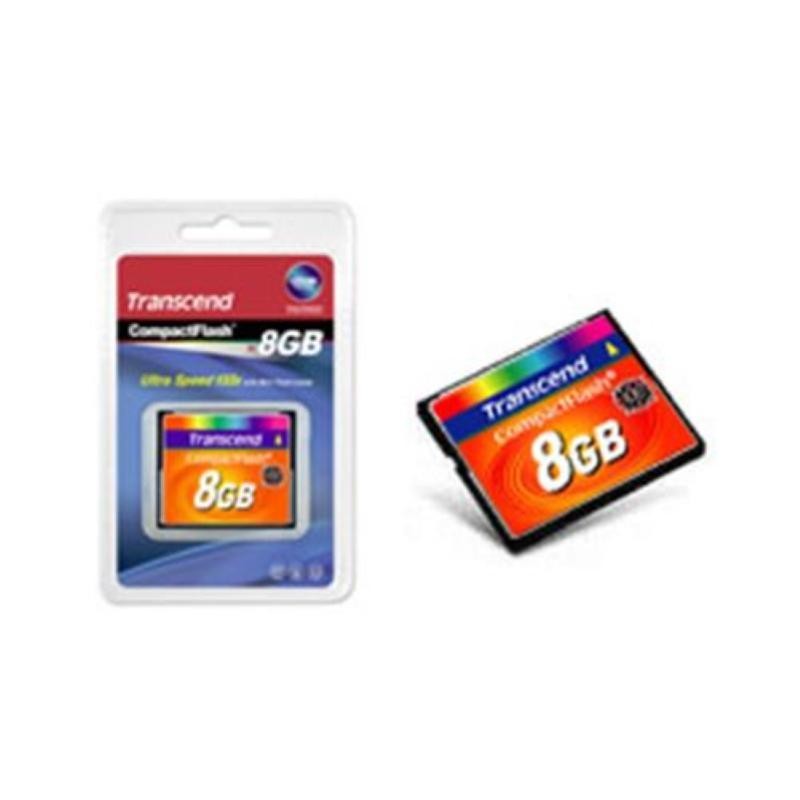 TRANSCEND 8GB COMPACT FLASCH CARD (133X)