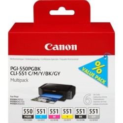 CANON PGI-550 CLI-551 PGBK...
