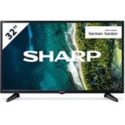 SHARP AQUOS LC-32BI3E TV LED 32 HD READY SMART TV ANDROID 9.0 NERO